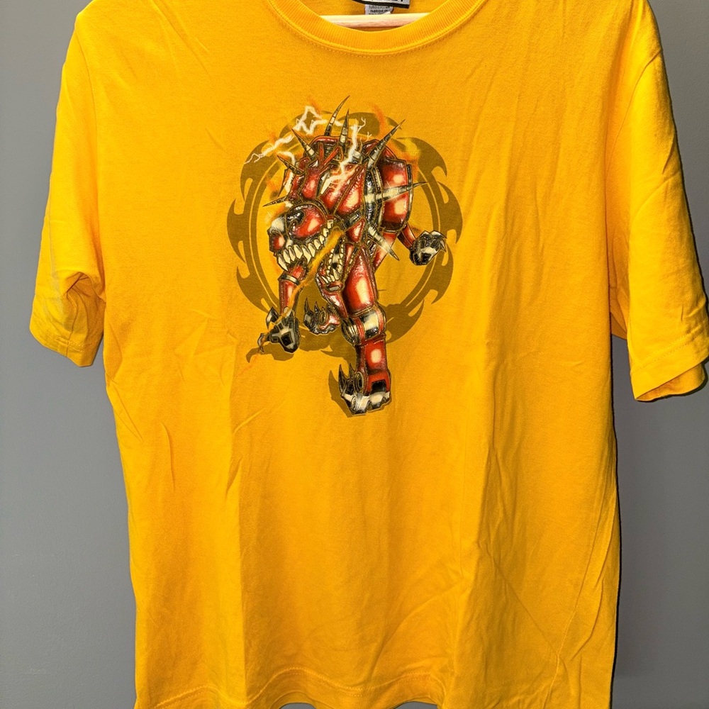 Bold Yellow Graphic Tee